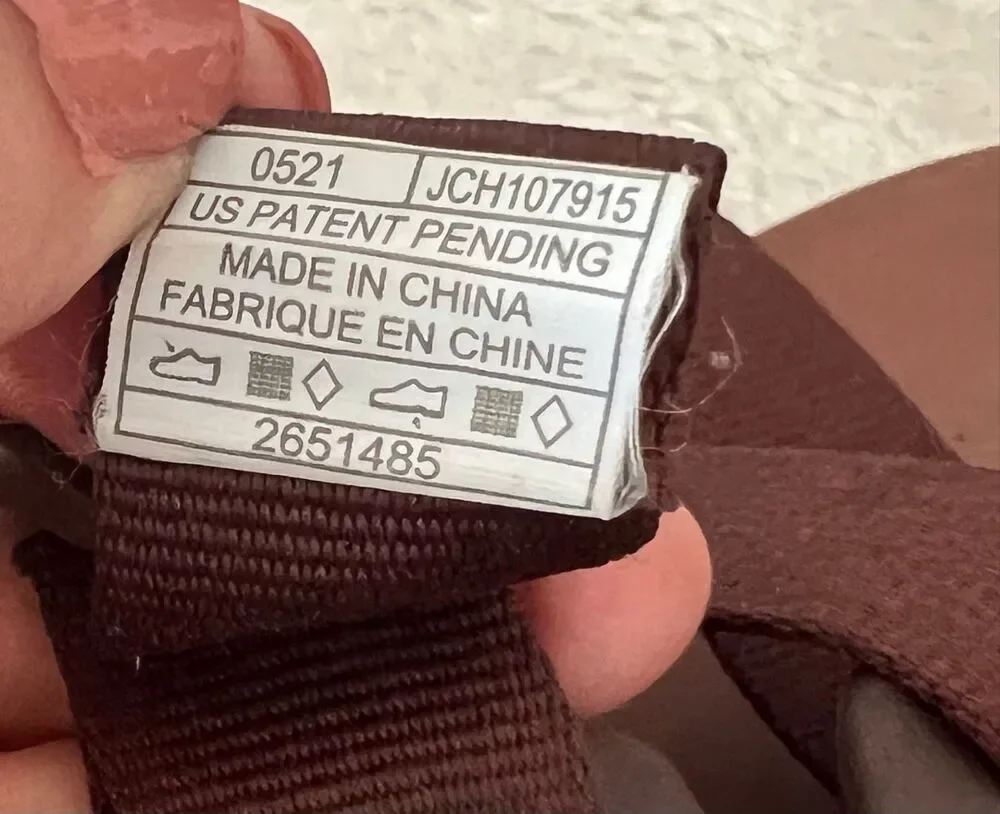 Chaco Shoes Mens Chillos Brown Slides Sandals Size 9 Buckle Strap Outdoors